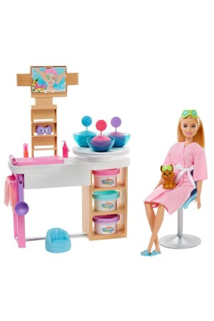 MNZ- علاج الوجه لعب مجموعة Gjr84 Gjr48 - Barbie