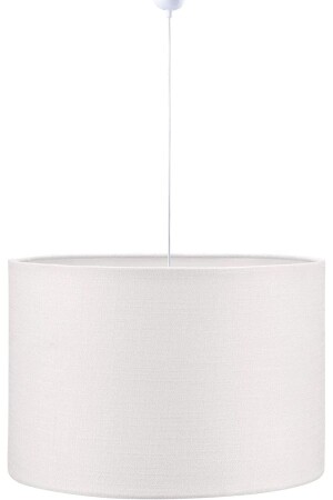 قمرة منقلبة MNZ ، أسطوانة بيضاء واحدة ، كابل أبيض ، تصميم أزياء عالي الجودة من الأقمشة GLR-SASBEY - Lit Dizayn