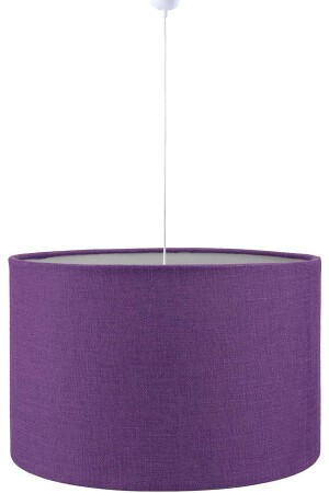 قمرة منقلبة MNZ ، أسطوانة بنفش واحدة ، كابل أبيض ، تصميم ديكوراتي عالي الجودة من الأقمشة GLR-SASMOR - Lit Dizayn