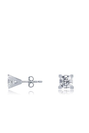 أذن من طراز MNZ Gold Solitaire - Diamond Line-Gülaylar
