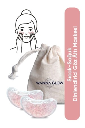 (MNZ) - بارد ساخن يسترخى تحت قناع العين - Wanna Glow