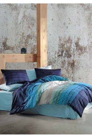 MNZ-- غطاء غطاء مع ورق معتادة، عاصفة مزدوجة - GRM0042 الزرقاء - GARDEN ROOM