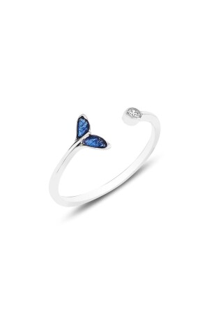 MNZ- الفضة الروديوم والزيركون الحجر المكيفات المكيفة حلقة - Söğütlü Silver