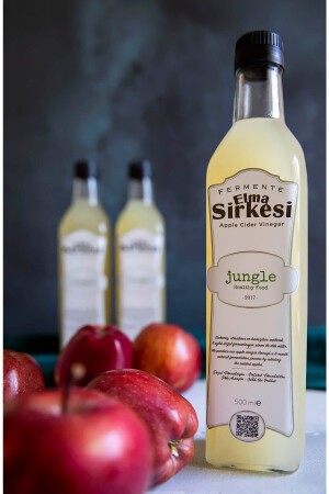 خمر الصدر من التفاح المختلّل من الغابة من MNZ - Jungle Healthy Food