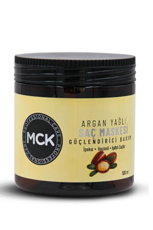قناع MNZ- Hair Mask مع زيت أرگان 500 مل - Mck