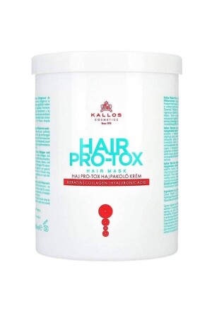 قناع مراقبة الشعر من قِبل MNZ- Hair Pro-tox 1000ml تحتوي على كيراتين وكولاجين وحمض هيلورونيك KJMN1141 - Kallos Cosmetics