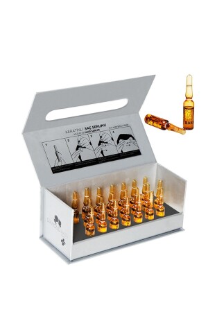 مادة MNZ- Hair Serum لخسارة الشعر المكثفة البيوتين كيراتين بيبتيد البروكابيل فيتامين للمساعدة في السمنة - Diamond Hair