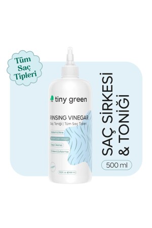 فيتنيك و طونيك (MNZ- Hair Vinegar & Tonic) جميع أنواع الشعر 500 مل - Tiny Green