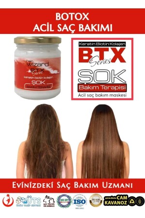 علاج الشعر الطارئ من قبل MNZ - حل للعلاج بالشعر المُضر بشكل مفرط - Hair Wizard