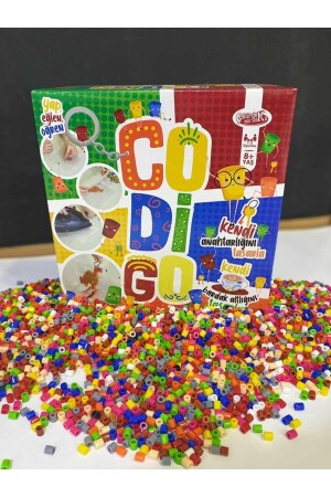 كوديكو (MNZ) حما (Hama Beads) يخلقون أشكال ممتعة لعبة (Sima17) - SİMA KİDS