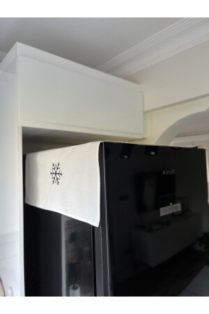 الثلاجة والغطاء المبرد من قشرة الثلج البيضاء MNZ - Hanles