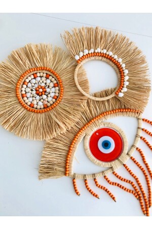 مُصمم من طراز MNZ - زينة جدارية ثلاثية - Hasirdukkanii