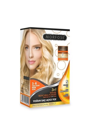 MNZ- High Performance 3 in 1 حبوب مسحوق مكثفة لتمرير الشعر - Morfose