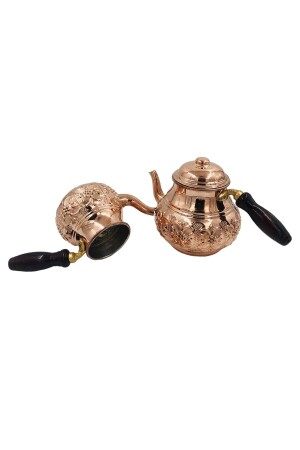 موثيقة زهرة النحاس من MNZ صغيرة وعاء HM0402-Y - Home Mutfak