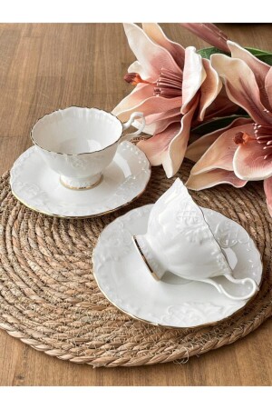 مجموعة من كوب الشاي من نوع MNZ Horus 6 أشخاص 12 قطعة ROS-200 - ROSSEV