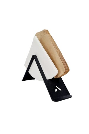 MNZ-مصفحات حامل ورق القهوة جهاز الوقوف الديكورية حامل النابكين المعدنية - Hubbychef