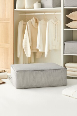 MNZ-القياس الكبير الرمادي الخشية السرير أساس الوسادة السويتري الوسادة Hurcu 62x46x22 - Ocean Home Textile