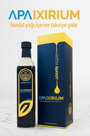MNZ- Immunosupporting Bio Syrup Concentrate 100% إليكسير الأعشاب Apaixirium - Apayrı Yaşam