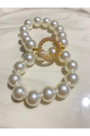 مجموعة معصم موهبة من MNZ - ربع مطابقة معصم موهبة - معصم موهبة مزدوجة - معصم موهبة ربع - Pearl