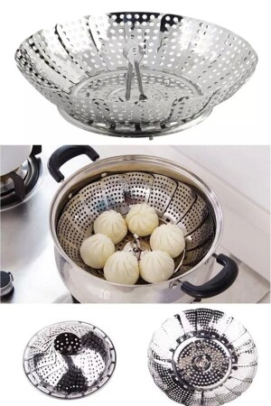MNZ- لا زالة من الخضروات البخارية الغليان السلة المثبتة في العفن - İndirimkap