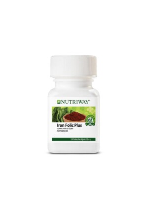MNZ- Iron & Folic Acid Iron Folic Plus (120 قرص) - Nutriway