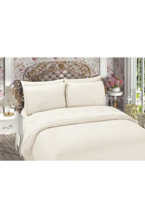 MNZ- الفرنسية ورقية غطاء غطاء مجموعة İşliNevresim - Bursa Tekstil