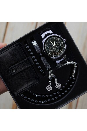 MNZ-مصادرة للماء الرجال ساعة المقبضات بطاقة حامل صلاة الكرجل والصمقال وضع وقتist1303 - wesscollection