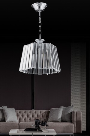 MNZ-هيكساجونال واحد الماس الفضائي الفضائي الكريستال الحجر الشنابل - İstanbul Avize