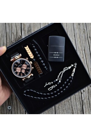 ساعة المقبضات من الرجال من MNZ الراقية الزهرة سوار مجموعة izlefes1bay235 - DEEPWELL