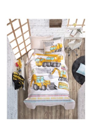 مجموعة كاملة من MNZ Junior Single - Track Turkuaz - Cotton Box