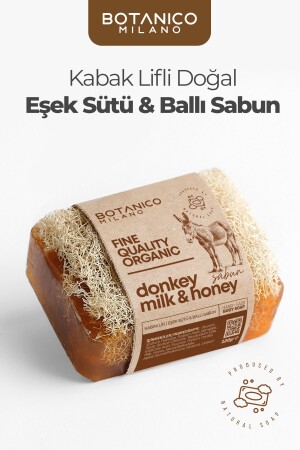 حليب العمار والعسل من صابون MNZ مع ألياف الخلفاء - Botanico Milano