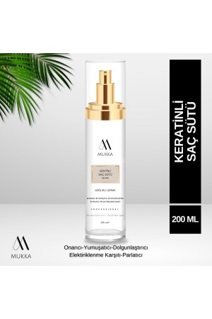 MNZ- Keratin حليب الشعر إصلاح النمو الصحي - Mukka