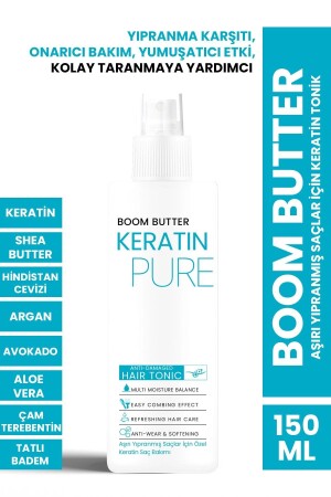 مادة MNZ- Keratin Tonic للشعر المتضرر بشكل مفرط 150ML - Boom Butter