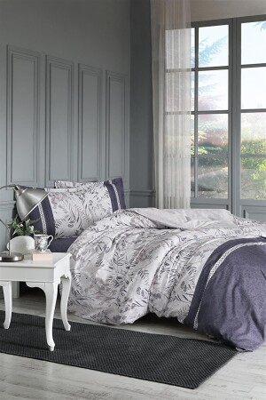 فرع MNZ - King Size Duvet Cover Set بيضاء EVTNVTÖZDL00657 - Özdilek