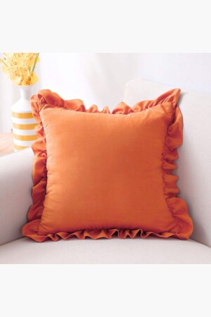 MNZ- البرتقالية بلد مسدس مربع رمي وسادة غطاء النسخة الناعمة العمر القديم- سكندنافية-بوهمية- عيد الميل - Bc Home