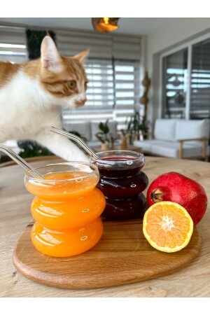 كوب قهوة وشجاج كوكتيل عرض مقاوم للحرارة من MNZ - Küçük Ew