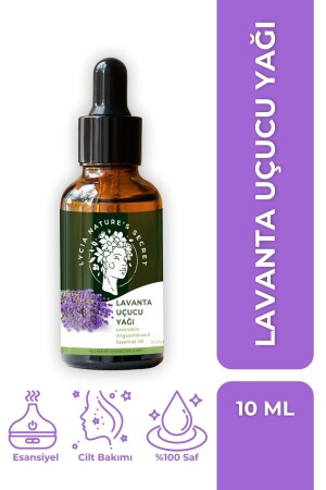 زيت MNZ- Lavender 10 ml ضروري 100% طبيعي ونقي - Lycia Natures Secret