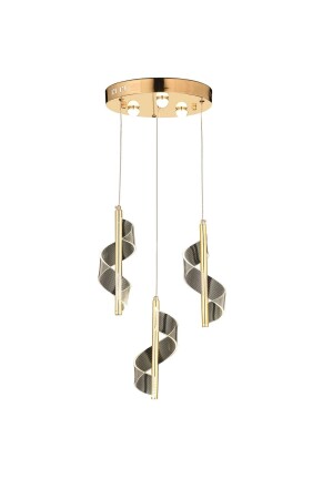 MNZ-التجميع الفاخرة طائر ثلاثي المصباح المرجع LED شمعة ذهبية صفراء LED شمعة الحرارة1198 - burenze