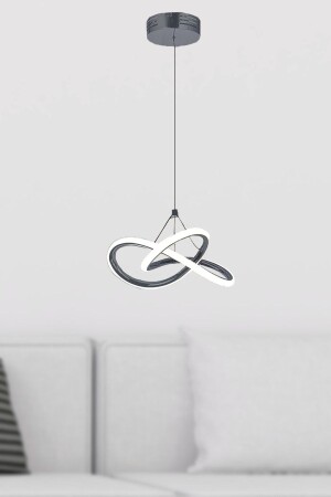 المتنقلة من المنطقة (MNZ) - البوليفيا الحديثة مصباح معلق واحد من الأنتراتيت LED طاقة بيضاء LED غرفة المعيشة المطبخ غرفة المطبخ LED - Dekorluna