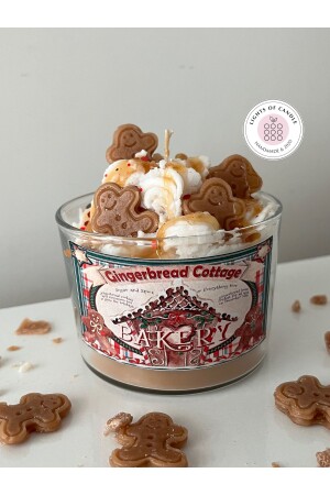 كوكي من النقانق (MNZ) ، وشمعة زجاجية هدية ذات ريحة كوكي - Lıghts Of Candle Handmade & 2020