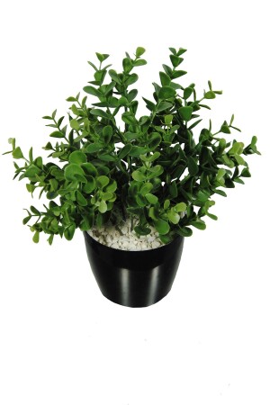 MNZ-الزهرة الاصطناعية الخشب الصندوق الاخليط النبات الاصطناعي الأسود البلاستيك المعبأة الزهرة الزخرفية الزخرفية - Lilac Home