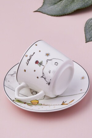 MNZ- Little Prince Coffee Cup Set لـ 2 أشخاص 80 مل - Karaca