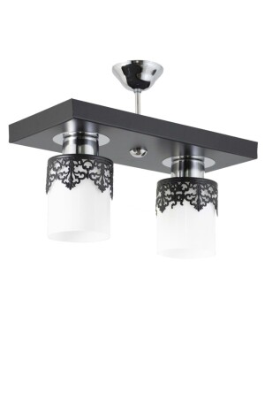 موديل رياضي جديد مزدوج MNZ مستطيل الصندوق المتاج الأسود الشنادل LMBDR35022T - Lambadar