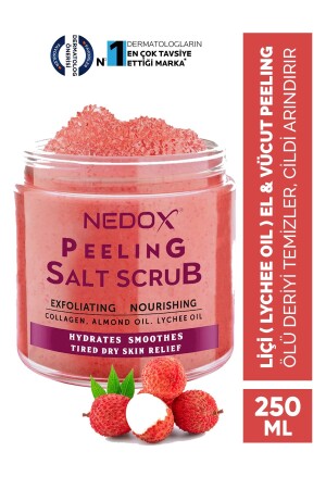 MNZ- Lychee (LYCHEE OIL) تغذية وتنقية وترطيب اليد والجسم 250 مل - Nedox