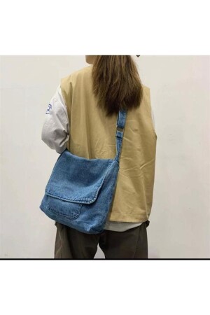 كيس الرسول باللون الأزرق من نوع من النسخ اليونيسكس من نوع MNZ من العصر مع حجم داخلي كبير M1BNAA4K - Gofeel