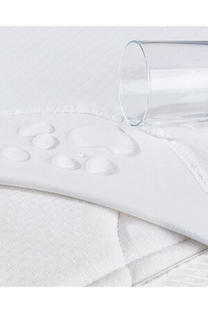 مقاعد السرير مزدوجة من الطابق MNZ - مسطحات زاوية مقاومة للسوائل - أبيض - Madame Coco