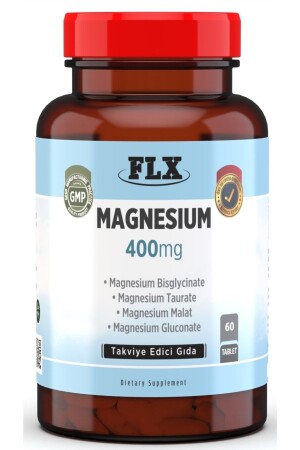 MNZ- Magnesium Bisglycinate Malate Taurate Gluconate 60 حبوب منع الحمل - Flx