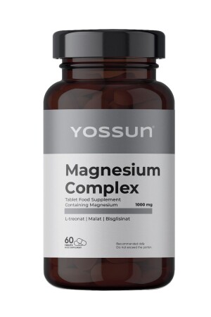 مكملات المواد الغذائية من MNZ- Magnesium Complex Tablet 1000mg - Yossun