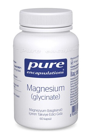 MNZ- Magnesium (GLYCINATE) 60 كبسولة - Pure Encapsulations