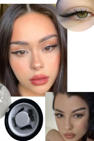 MNZ- Magnetic Magnetic Half Eyelashes (مظهر العين المزمنة) 05 - Takıştır